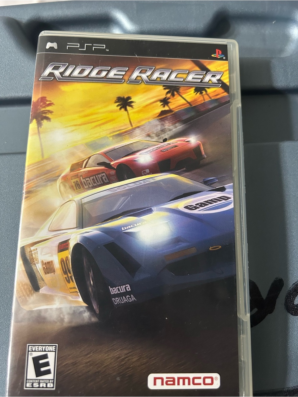 Sony PSP Ridge Racer - Blue & Red Racing Car Cover - Picture 4 of 6